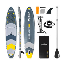 SUP aufblasbares Schwimmbrett Dropstitch 350 cm Paddelset