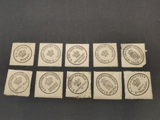 Konvolut 10 Siegelmarken