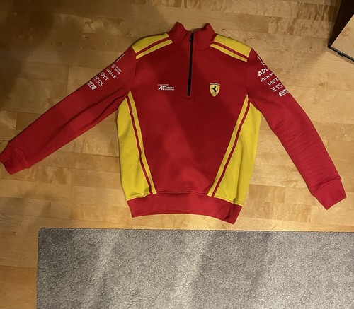 Ferrari pullover cuarter - ferrari, cuarter-zip