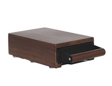 Kaffeesatz Schublade Nussholz  -Sudschublade