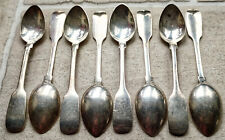 8 Mokkalöffel 90er Silberauflage "Spaten" gepunzt ᛒ (Koch & Bergfeld)