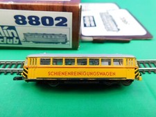 B14 Märklin Spur Z 8802 Schienenbus Triebwagen Schienenreinigung OVP