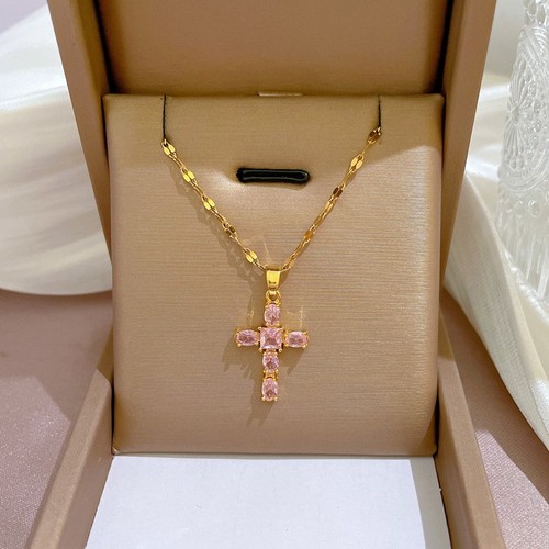 Halskette gold kreuz - halskette,