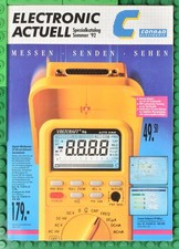 Conrad Electronic - Electronic Actuell - Spezialkatalog Sommer '92 - Vintage