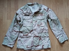 US Army Jacke Field Jacket Desert DCU Uniform- Medium Long - Knöpfe