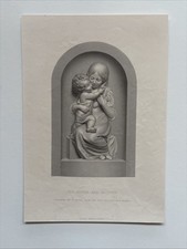 Antike viktorianische Gravur