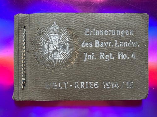 Altes postkarten album - postkarten,