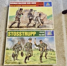 2x ITALERI Figuren-Bausätze