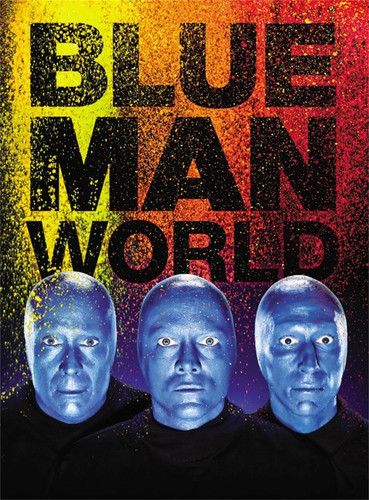 Blue man world - man,