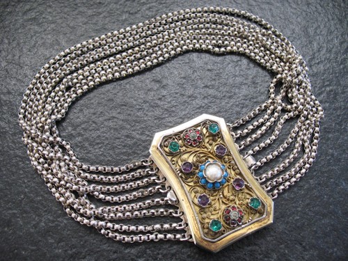 Kropfkette silber lot - kropfkette,