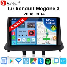 Für Renault Megane III 2009-14 Android CarPlay Autoradio GPS NAVI SWC WIFI BT FM