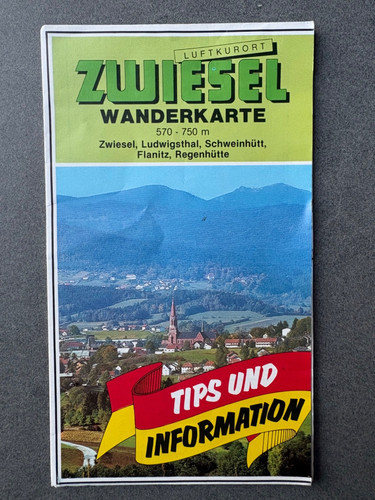 Zwiesel wanderkarte mit - wanderkarte,