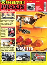 OP0807 + AERMACCHI Chimera + ZÜNDAPP-K600-Renngespann + Oldtimer Praxis 7/2008