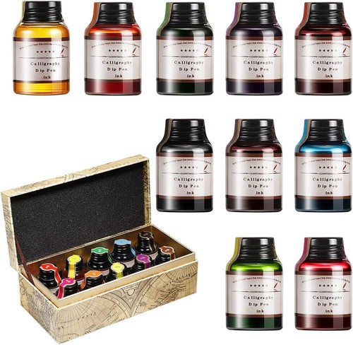 Kalligraphie tinte set - tinte-set, 10