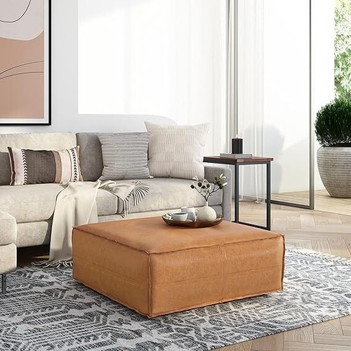 Ottomane pouffe fußbank - ottomane, echt