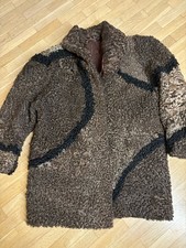 Pelzjacke Kurzmantel Mantel Halblang Echtpelz Gr. 42-46