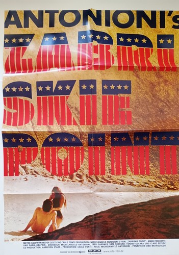 Filmplakat zabriskie point - zabriskie, a1