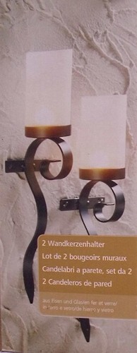 Wandkerzenhalter eisen - 1,