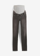 Umstandsjeans mit Baumwolle Skinny Gr. 52 Dunkelgrau Damen-Jeans Hose Neu