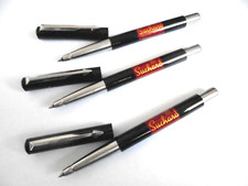 3 Parker VECTOR ROLLERBALL  schwarz  (mit Werbung)    SUPER !!