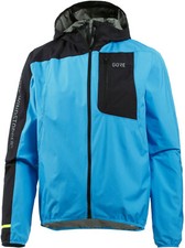 GORE R7 Windstopper Light Kapuzenjacke Laufjacke Running blau Gr. XL