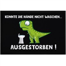 Fußmatte Corona Dinosaurier