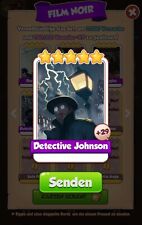 Coin Master Karten -- Detective Johnson -- CM --