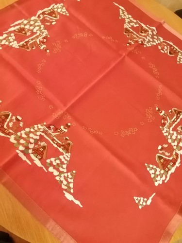 Weihnachtsdecke handarbeit - weihnachtsdecke/, handarbeit/