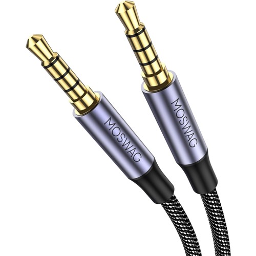 Aux kabel 5mm - 3,5mm, auf