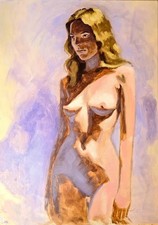 GEMÄLDE - AKT - EROTIK -