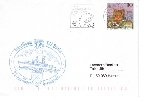 Schiffspost schnellboot s77 - schnellboot,