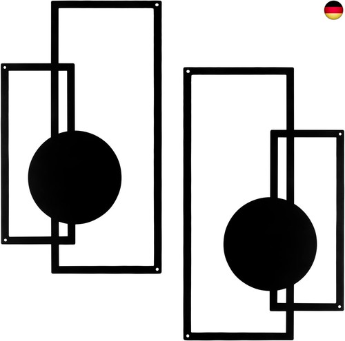 Stück metall wanddekoration - 2,