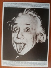 Postkarte 2607 nicht gelaufen, Albert Einstein, Ansichtskarte, Sammlung