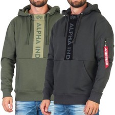 Alpha Industries Herren Hoodie Sweatshirt Pullover Hoody Kapuzenpullover 138331