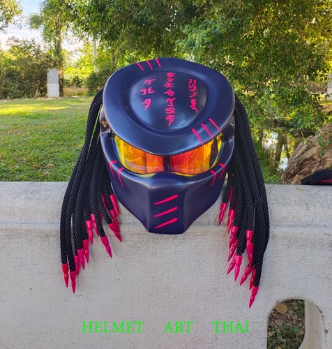 Custom predator motorradhelm - custom,