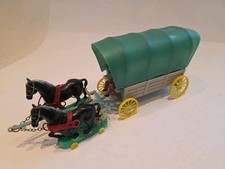 Cowboy Kutsche MIT BESONDERHEIT ! Anton Röder Lisanto Planwagen Nr. 403 [ DDR ]