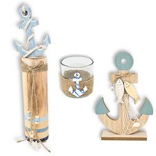 Maritimes Deko Set 3-teilig