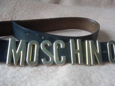 Gürtel, Damen, MOSCHINO, Original!! schwarz, 83 cm