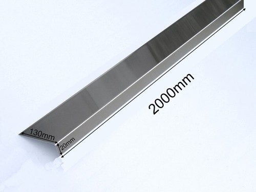Blech aluwinkel 130x20 mm - aluwinkel,