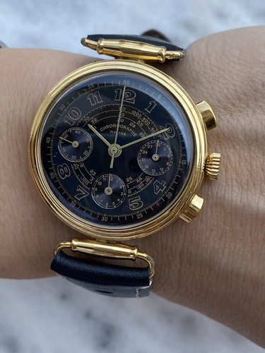 Vintage chronograph fliegeruhr - vintage,