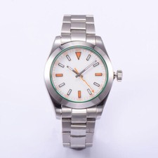 Saphirglas 40mm parnis - saphirglas, herren