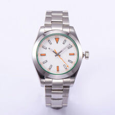 Saphirglas 40mm Herren PARNIS Automatische Armbanduhren Uhren Leuchtzifferblatt