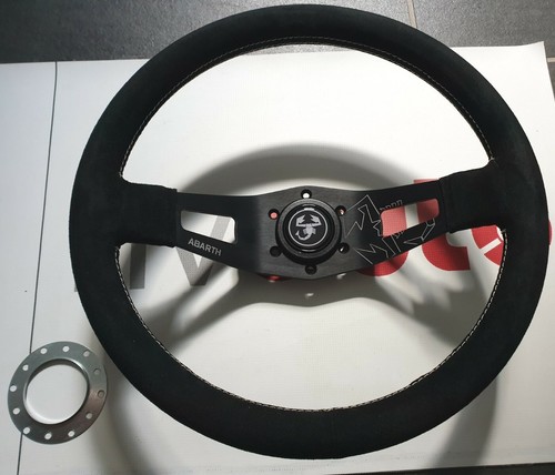 Abarth sportlenkrad wildleder - abarth,