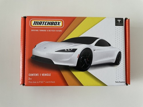 Matchbox tesla roadster - tesla,