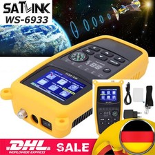 Satlink WS-6933 Camping Satfinder HD DVB-S + DVB-S2 8PSK SAT Messgerät NEU