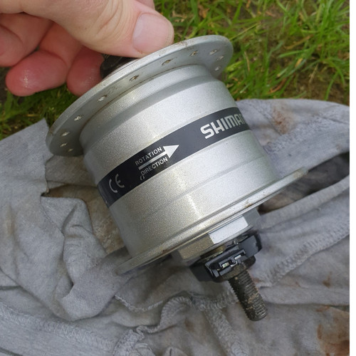 Shimano 3n31 nabendynamo - dh-3n31-nt,
