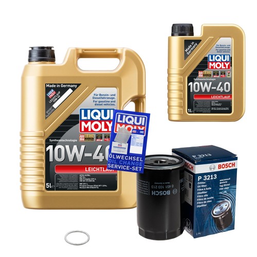 Bosch ölfilter liqui moly - bosch, 6l