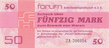 DDR Banknote 50 Mark Forum