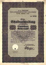 Salzburg Gauhauptstadt 1940