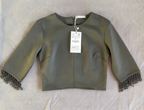 Zara jacquard top - zara,